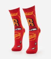 Meia Cano Longo com Estampa do Relâmpago McQueen Carros - 2