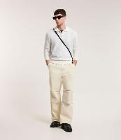 Calça Wide Leg com Bolso Lateral - 1