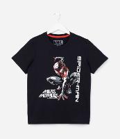 Camiseta Infantil com Estampa do Homem Aranha Miles Morales - Tam 4 a 12 anos - 1