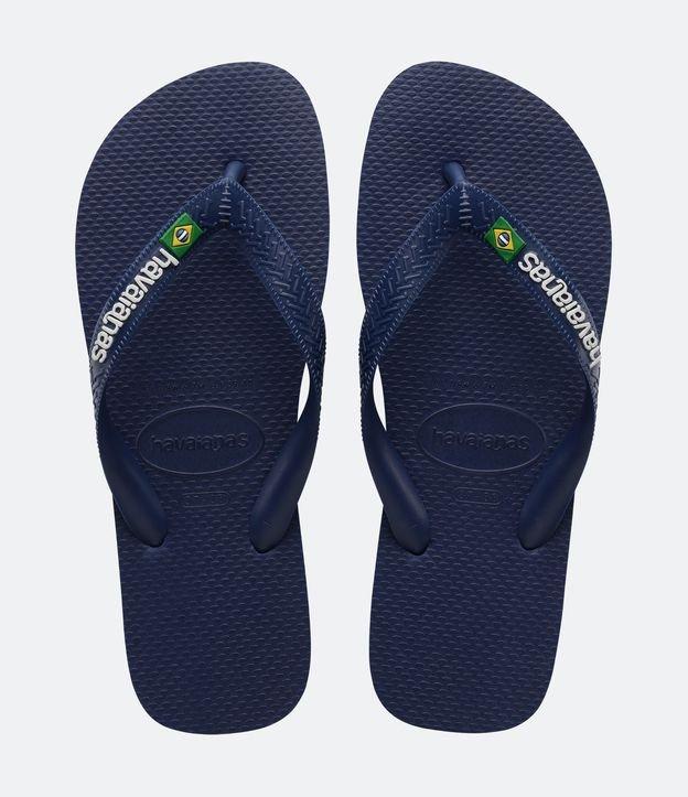 Chinelo Clássico Infantil com Bandeirinha do Brasil Havaianas - Tam 23 ao 32 - 1