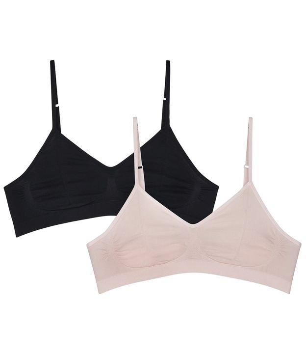 Kit 02 Sutiãs em Poliamida Sem Bojo Sem Aro e Sem Costura Trifil - 1
