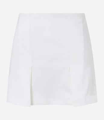 Short Saia Soltinho em Bengaline com Fendinha