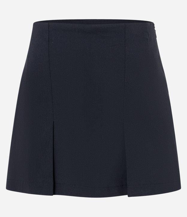 Short Saia Soltinho em Bengaline com Fendinha - 1