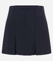 Short Saia Soltinho em Bengaline com Fendinha - 1