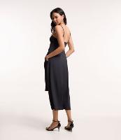 Blusa Super Cropped com Alças Finas e Costas Longas - 1