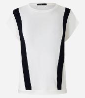 Blusa em Tricô Leve com Detalhe Contrastante - 2