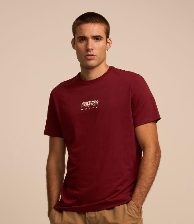 Camiseta Comfort em Algodão Peruano com Estampa Lettering - 2