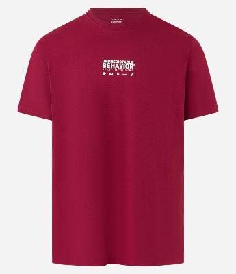 Camiseta Comfort em Algodão Peruano com Estampa Lettering