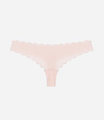 Calcinha Biquíni Fio em Laise Floral