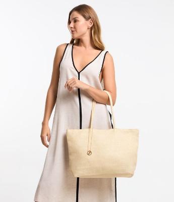 Bolsa de Praia Grande com Alças Finas e Nécessaire