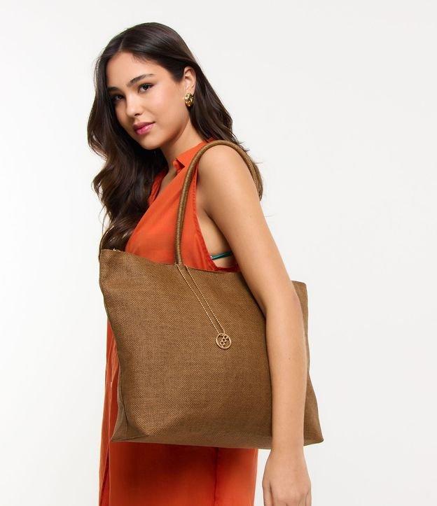 Bolsa de Praia Grande com Alças Finas e Nécessaire - 1