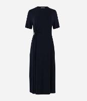 Vestido New Midi em Moletinho com Detalhe Vazado na Lateral - 1