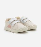 Tênis Infantil com Recorte Contrastante e Dois Velcros - Tam 22 ao 29 - 1