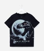 Camiseta Infantil com Estampa Dino Halloween - Tam 5 a 14 Anos - 1