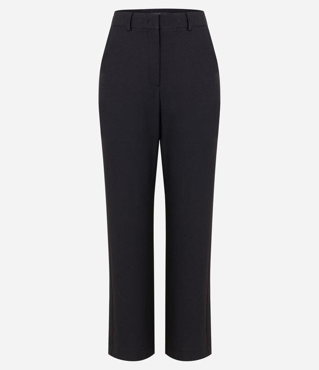 Calça Alfaiatada com Passantes no Cós e Fechamento Frontal - 1