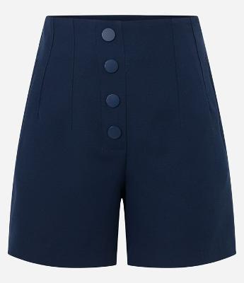 Short Alfaiatada com Botões Frontais