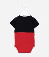 Body Infantil com Estampa Mickey com Gorro - Tam 0 a 18 meses - 2