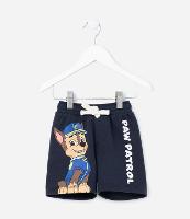 Bermuda Infantil com Estampa do Chase da Patrulha Canina - Tam 2 a 5 Anos - 1
