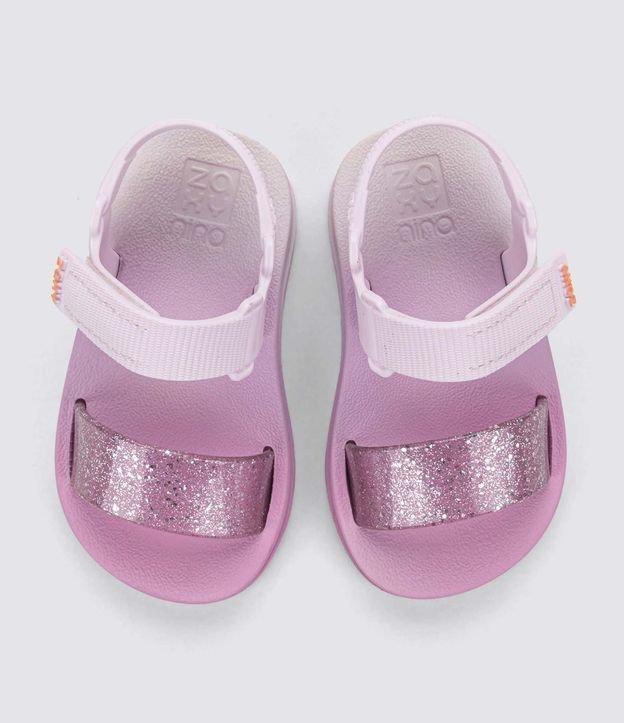 Sandália Infantil com Tira de Glitter Zaxy - Tam 17 ao 27 - 1