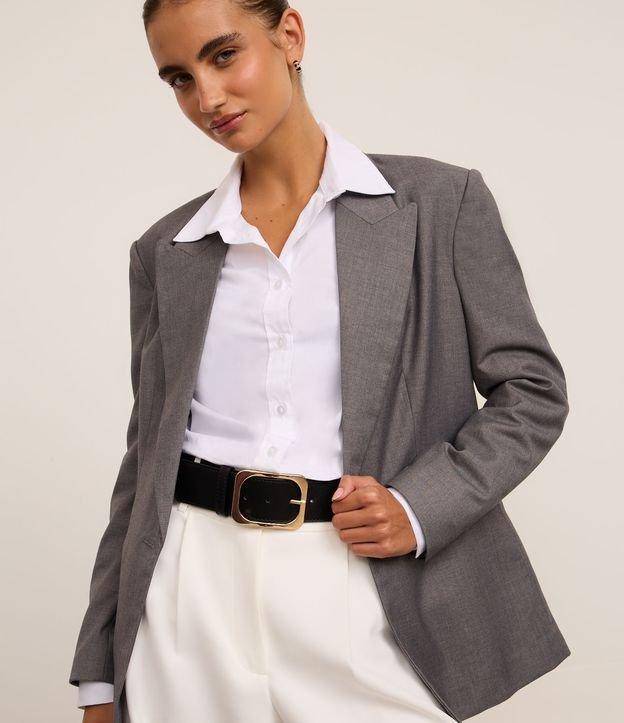 Cinto Médio em PU com Fivela Quadrada - 3