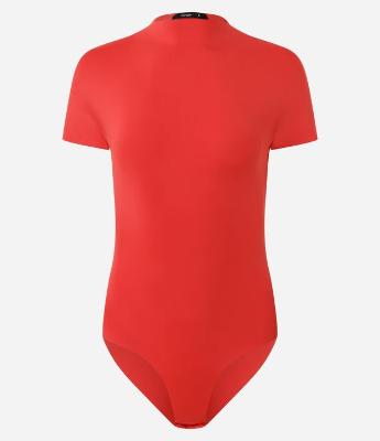 Body em Microfibra com Golinha Média