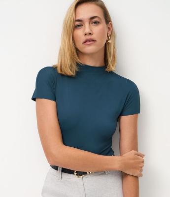 Body em Microfibra com Golinha Média