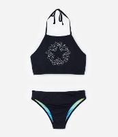 Biquíni Infantil com Estrela de Strass e Proteção UV - Tam 5 a 14 anos - 1