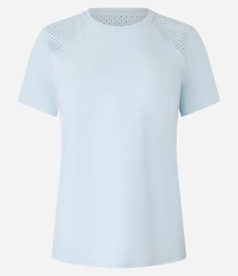 Camiseta Esportiva em Poliamida com Recortes em Tela