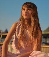 Blusa Infantil em Laise Floral com Abertura Gota nas Costas - Tam 5 a 14 Anos - 2