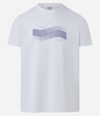 Camiseta Esportiva em Tecnologia Dry com Estampa e Recorte