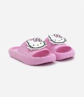 Chinelo Slide Infantil com Patch da Hello Kitty - Tam 27 ao 34 - 1