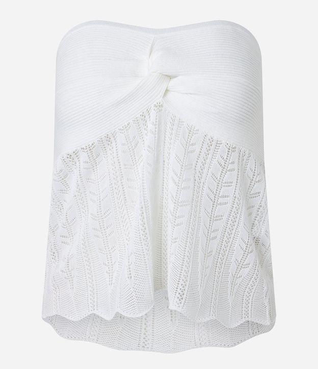 Blusa Tomara que Caia em Viscose com Detalhe Torcido - 2