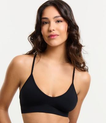 Sutiã Top Sem Bojo em Poliamida Seamless