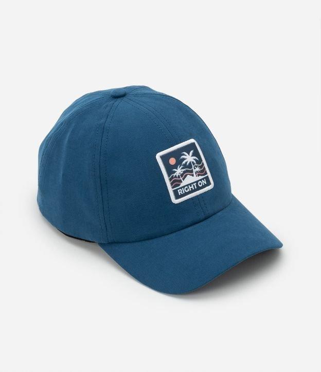 Boné Infantil em Sarja com Patch de Coqueiro - Tam U - 1