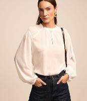 Blusa Texturizada em Chiffon com Detalhe nos Ombros - 2