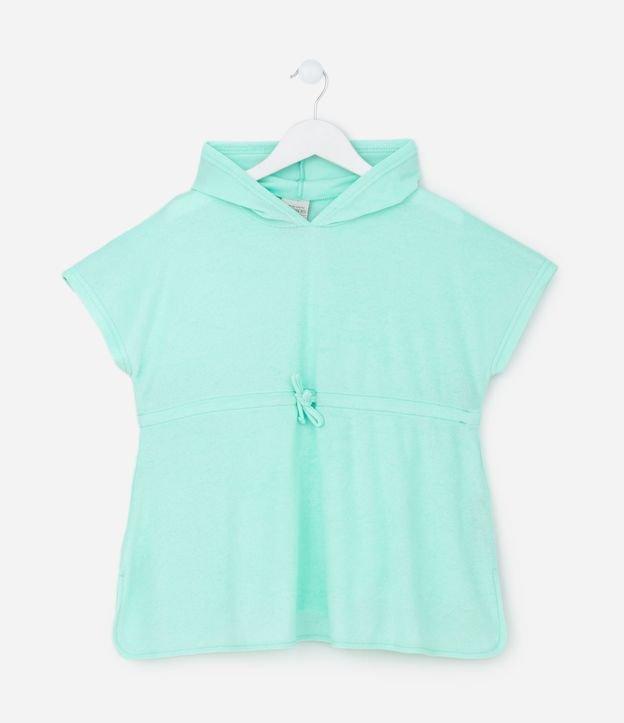 Saída de Praia Infantil Atoalhada com Capuz e Amarração na Cintura - Tam 3 a 16 anos - 1