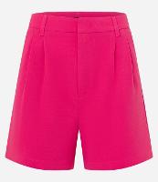 Short Alfaiatado em Crepe com Pregas e Bolsos - 1