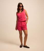 Short Alfaiatado em Crepe com Pregas e Bolsos - 2