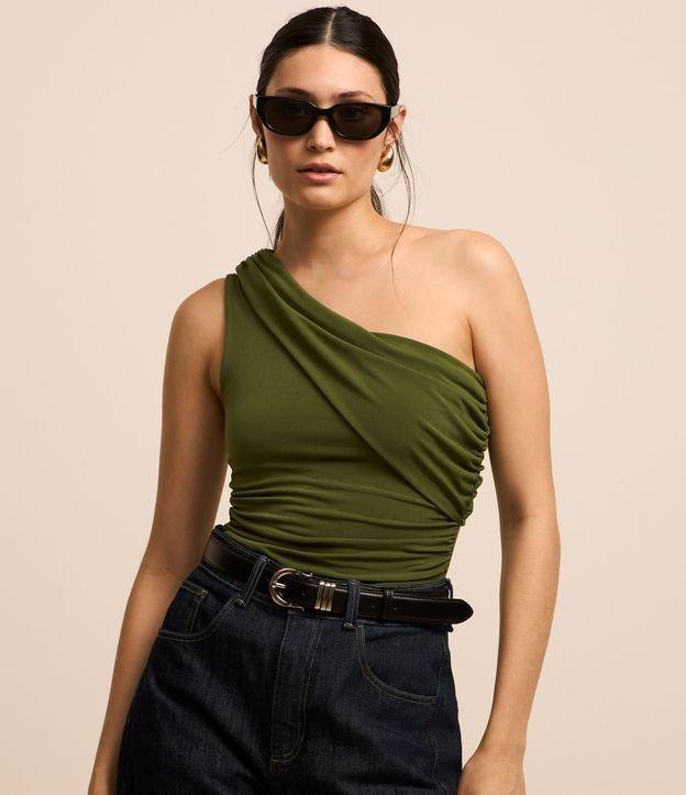 Body Ombro Só em Algodão com Franzidos - 2