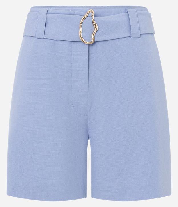 Short Alfaitado com Cinto com FIvela Diferencada - 1