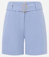Short Alfaitado com Cinto com FIvela Diferencada - 1