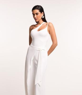 Body Ombro Só em Jersey com Alça Dupla