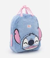 Mochila Infantil com Pelinhos e Estampa do Stitch - Tam U - 1