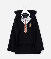 Camiseta Comfort Infantil com Capa e Estampa Grifinória Harry Potter - Tam 4 a 8 Anos - 1