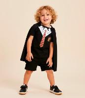 Camiseta Comfort Infantil com Capa e Estampa Grifinória Harry Potter - Tam 4 a 8 Anos - 2