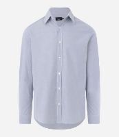 Camisa em Tricoline com Padronagem Xadrez Grid - 1