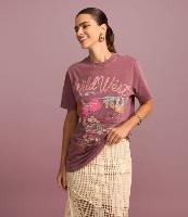 Saia Midi com Recortes Assimétricos e Textura Furadinha - 2