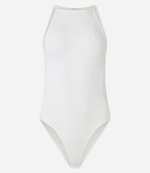 Body em Ribana com Gola Redonda - 1