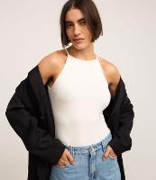 Body em Ribana com Gola Redonda - 3