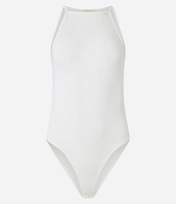 Body em Ribana com Gola Redonda